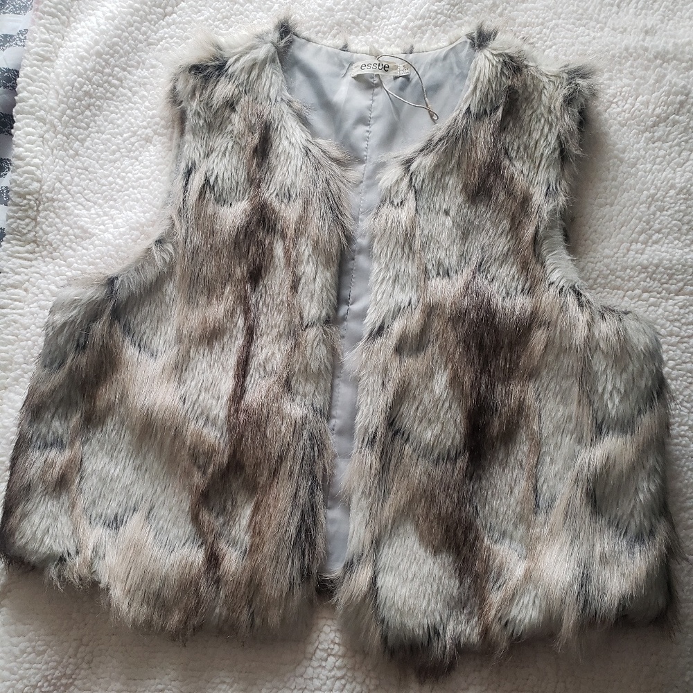 Faux Fur Vest